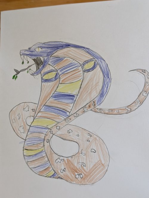 Shai's Cobra Mother's Day Card